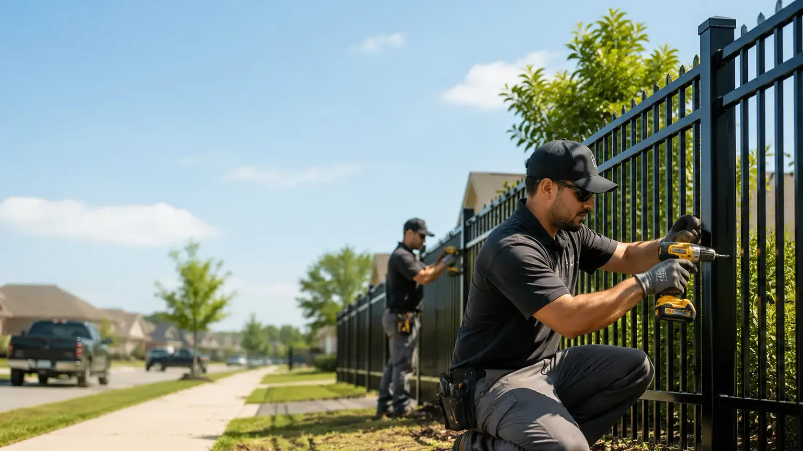 Metal Fence Installation in Maple Rapids, MI